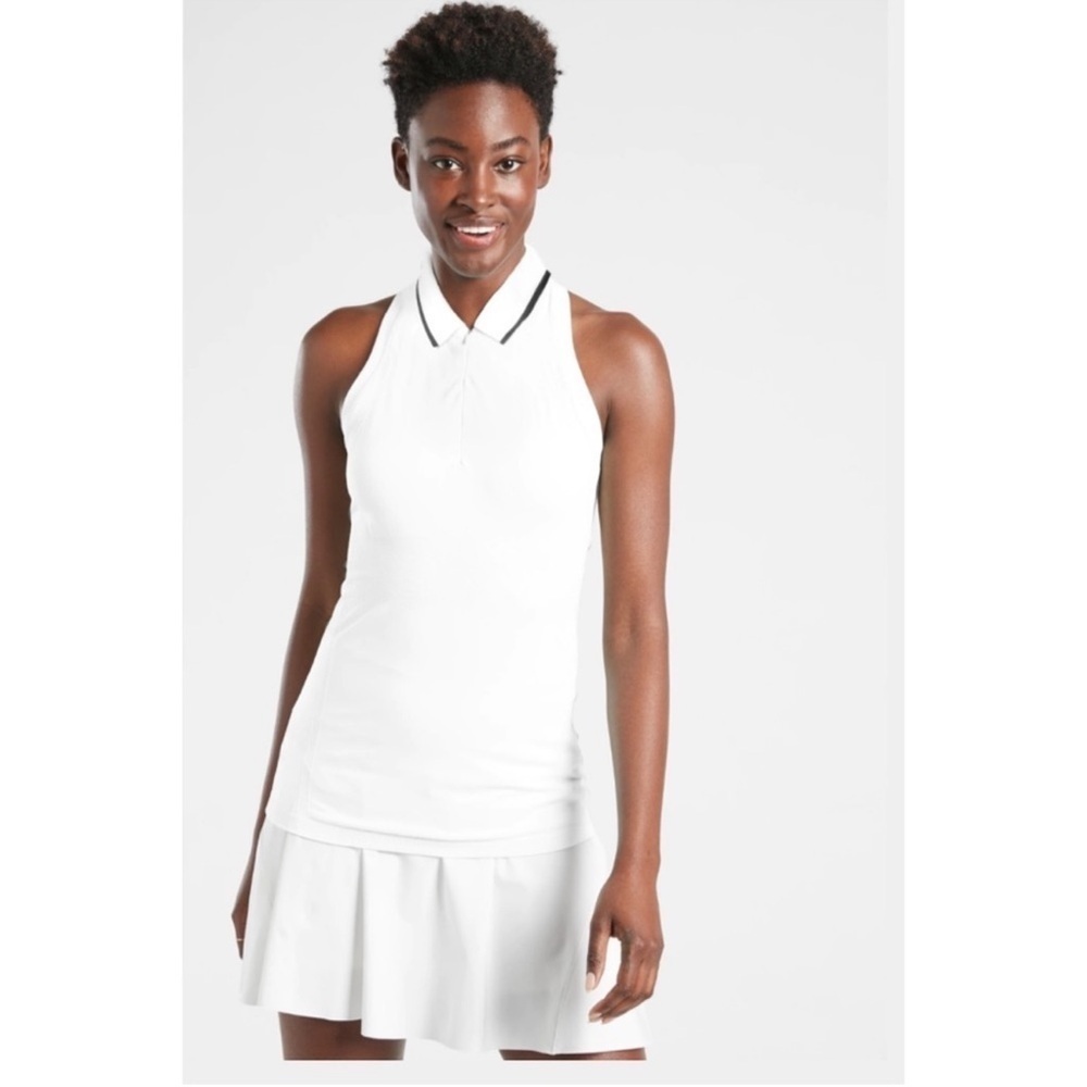 Athleta Momentum Polo Tank Size XL